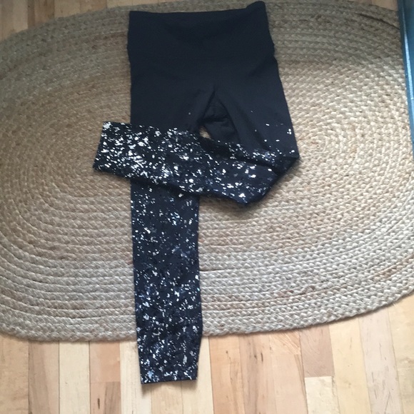 Lululemon Speed Wunder Mid Rise Crop 23" *Speckle Shine - Picture 4 of 6